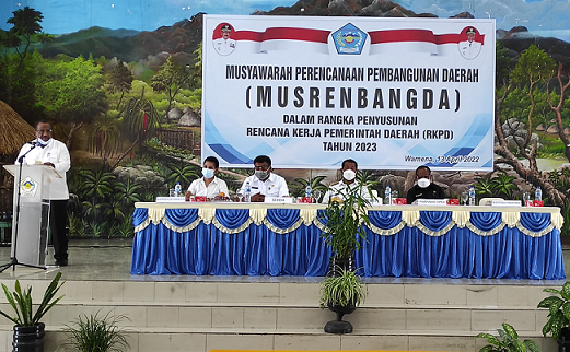 Musrenbang RKPD Tahun 2023 Kabupaten Jayawijaya Dalam Rangka Penyusunan Dokumen Perencanaan Tahun 2023